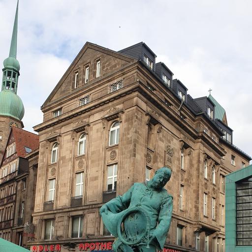Bläserbrunnen von Gerhard Janensch