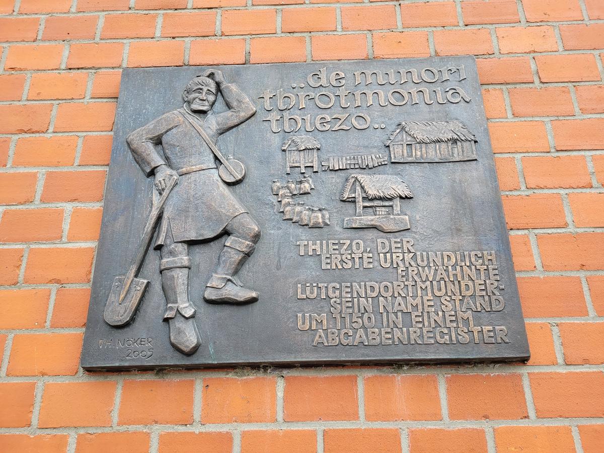 Gedenktafel für den ersten Lütgendortmunder