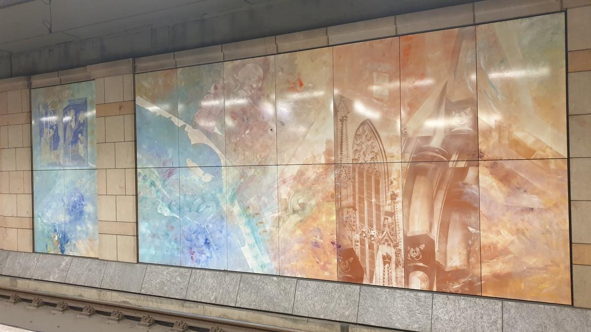 Gestaltung der U-Bahn Station Reinoldikirche