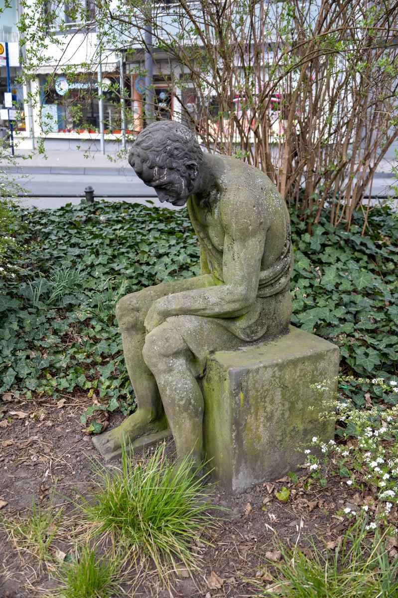 Müder Wanderer