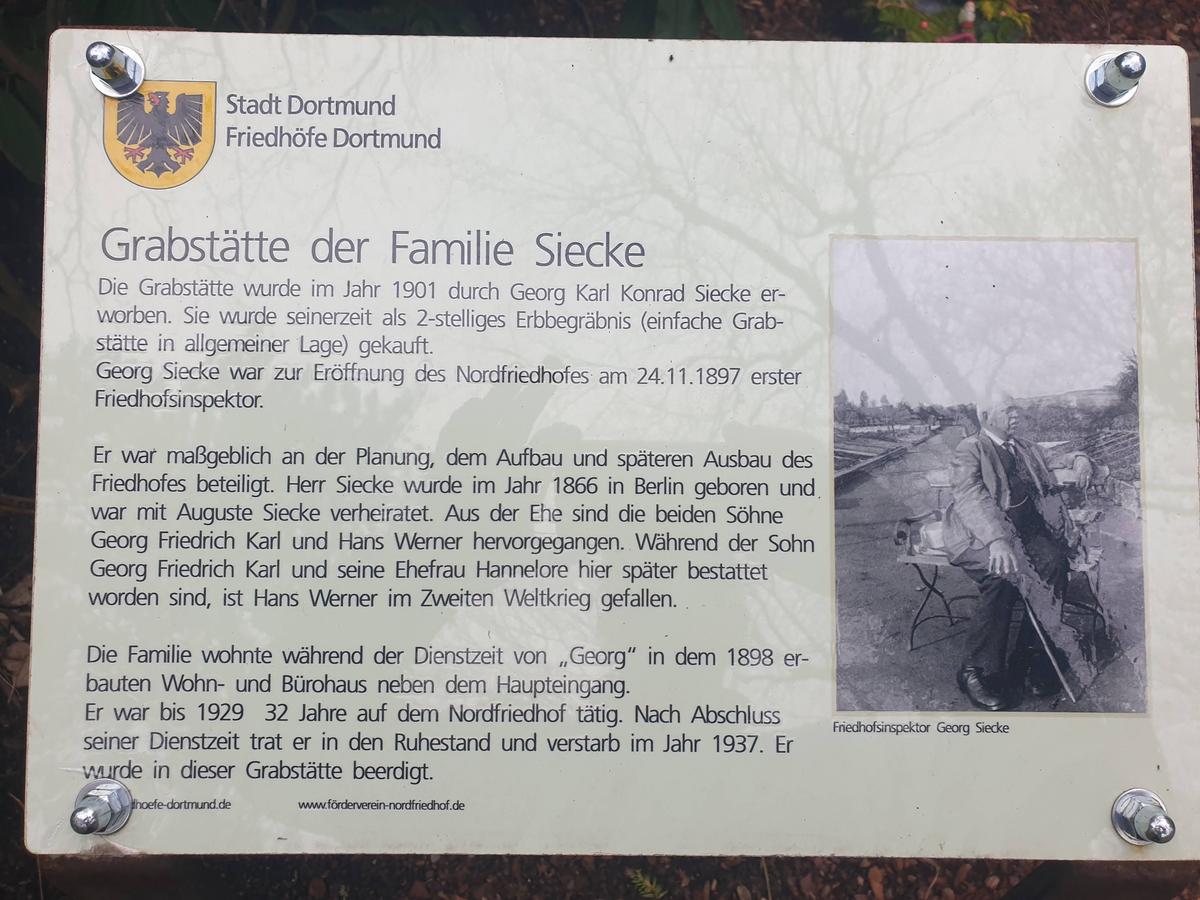 Grabmal Sicke
