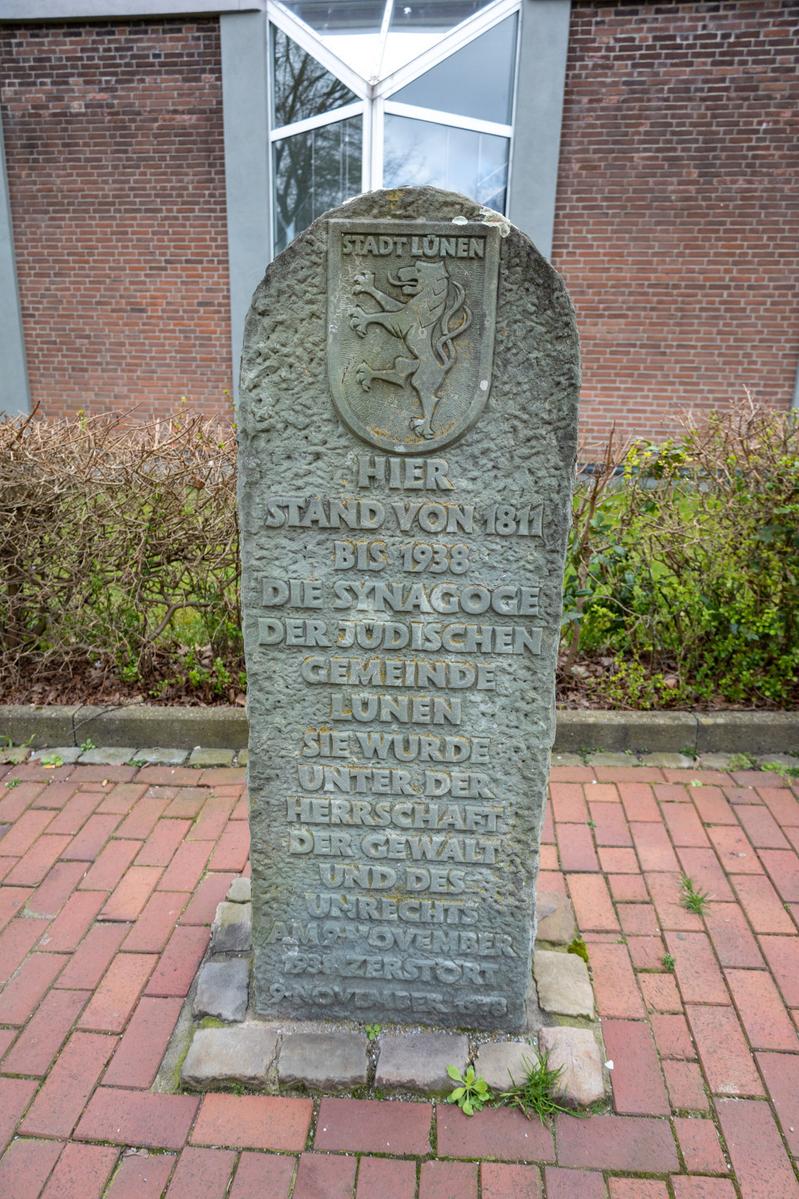 Denkmal für die zerstörte Synagoge
