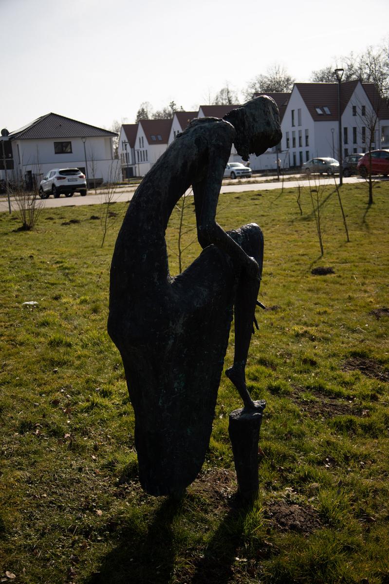Badende (Große Gebeugte)