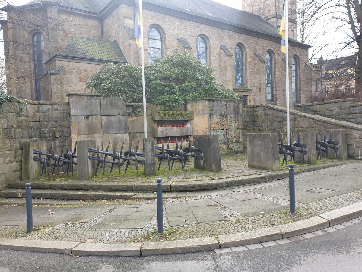 Mahnmal an der Bartholomäuskirche