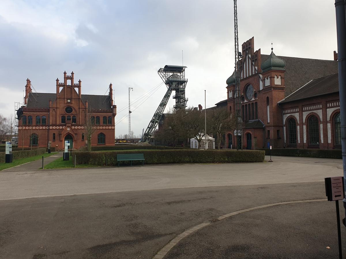 Fördergerüste des Bergwerks Zollern II/IV