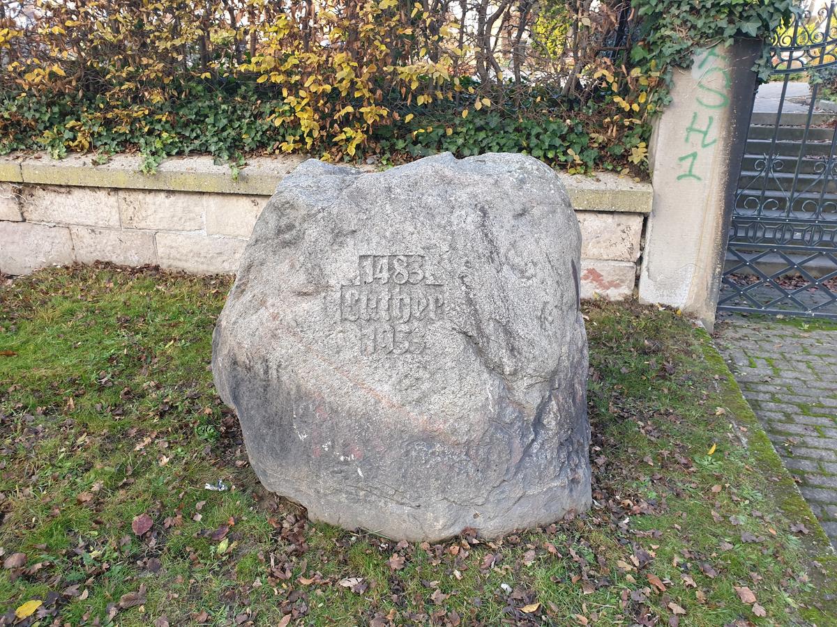 Gedenkstein für Martin Luther