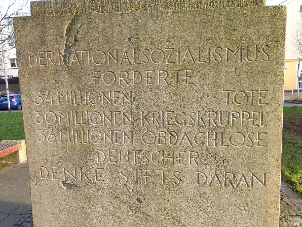 Ehrenmal für die Opfer des Zweiten Weltkriegs