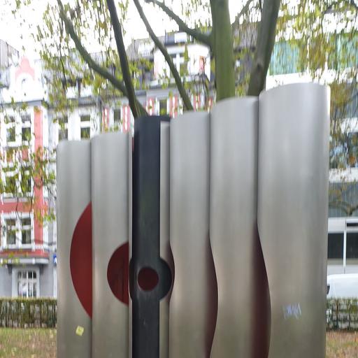 Säulenwand von Gerlinde Beck
