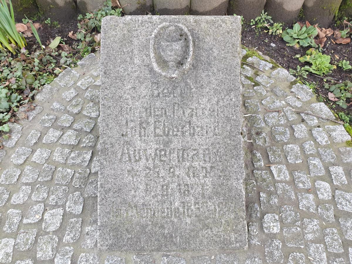 Denkmal für Eberhard Auwermann