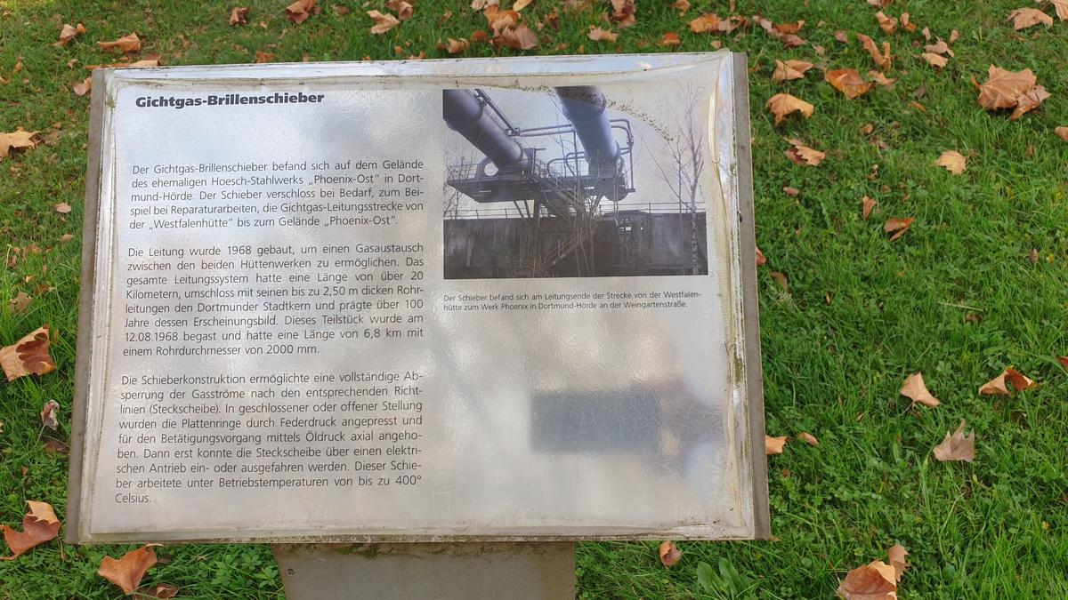 Gichtgas-Brillenschieber