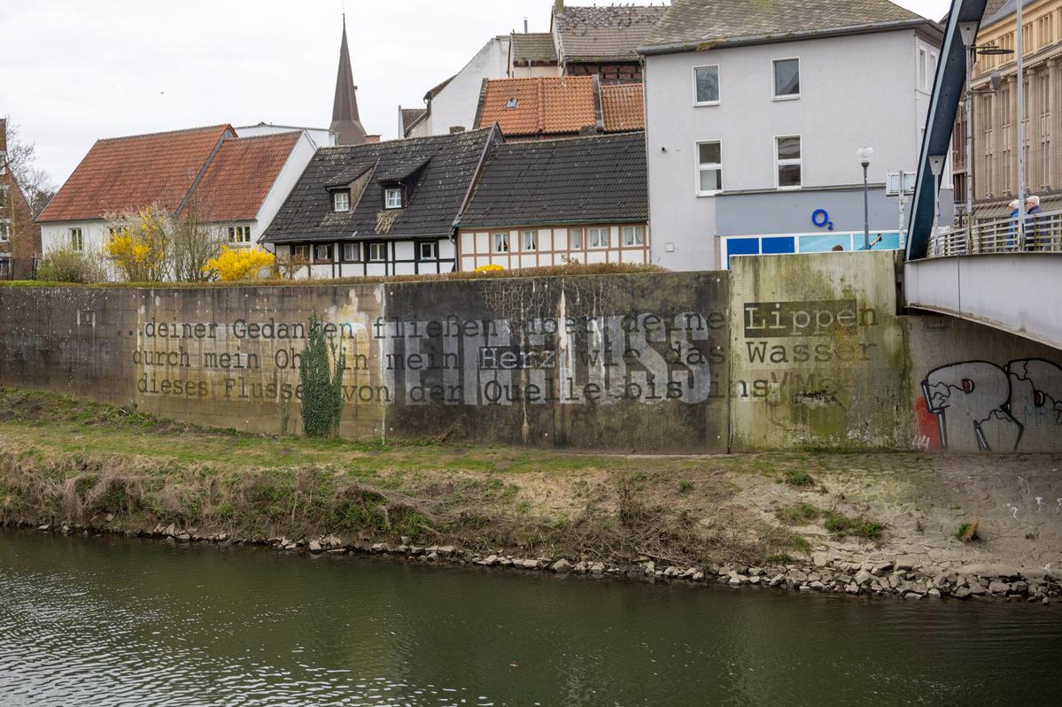 Deine Worte im Fluss...