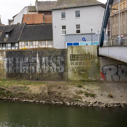 Deine Worte im Fluss... von Markus Wengrzik