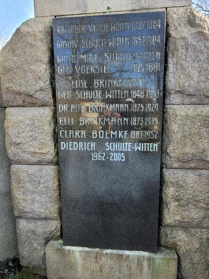 Grabmal Schulte-Witten