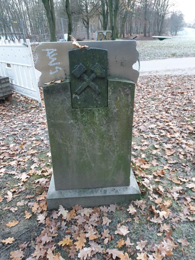 Gedenkstein für Markscheide