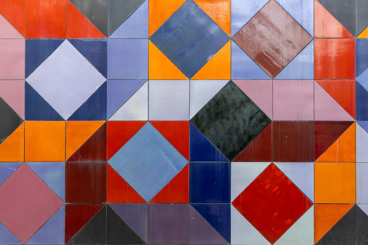 Ohne Titel (Keramikwand)