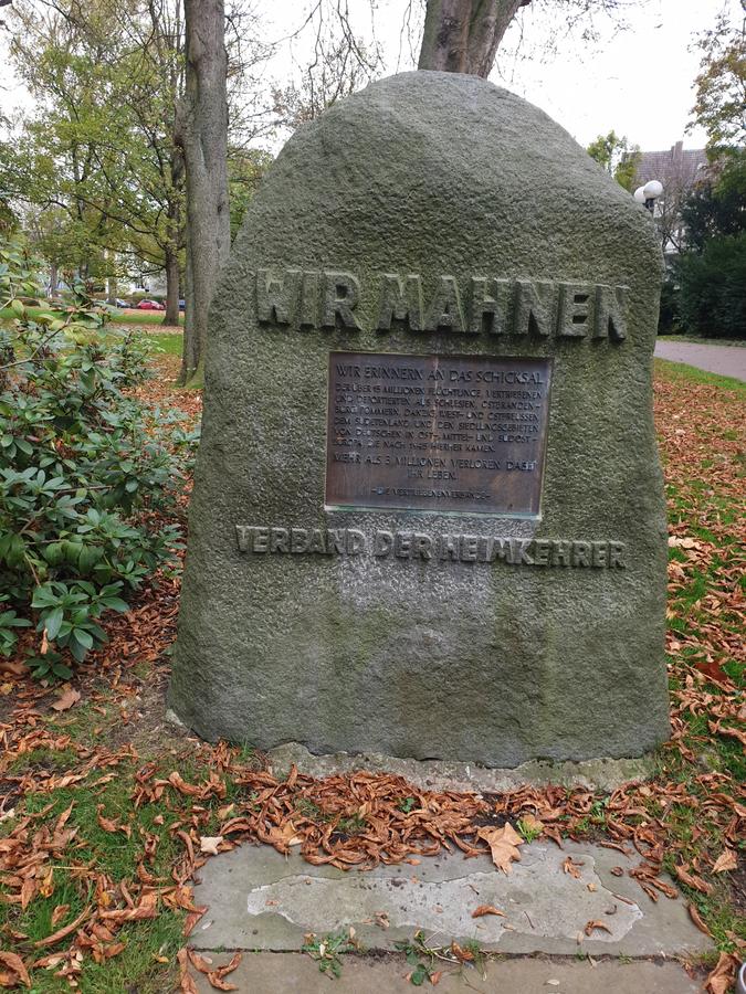 Mahnmal für Flüchtlinge, Vertriebene und Deportierte aus Osteuropa