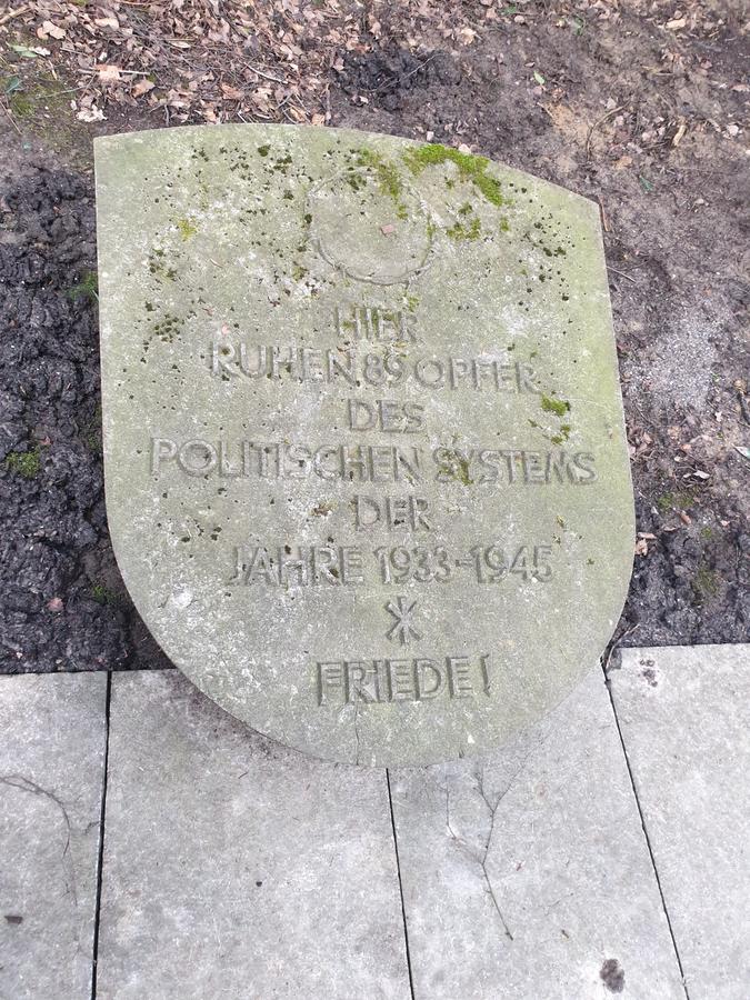 Gedenkstein für die Opfer des Zweiten Weltkrieges