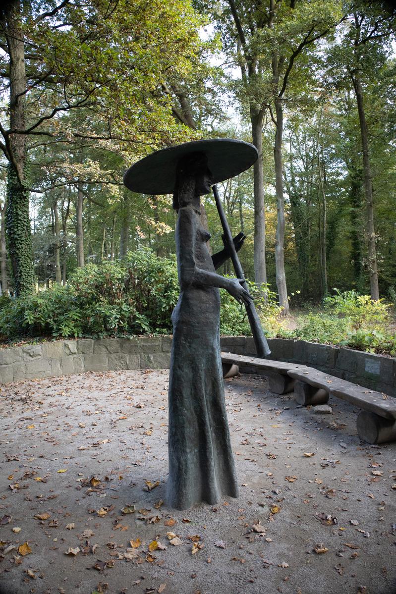 Flötenspielerin