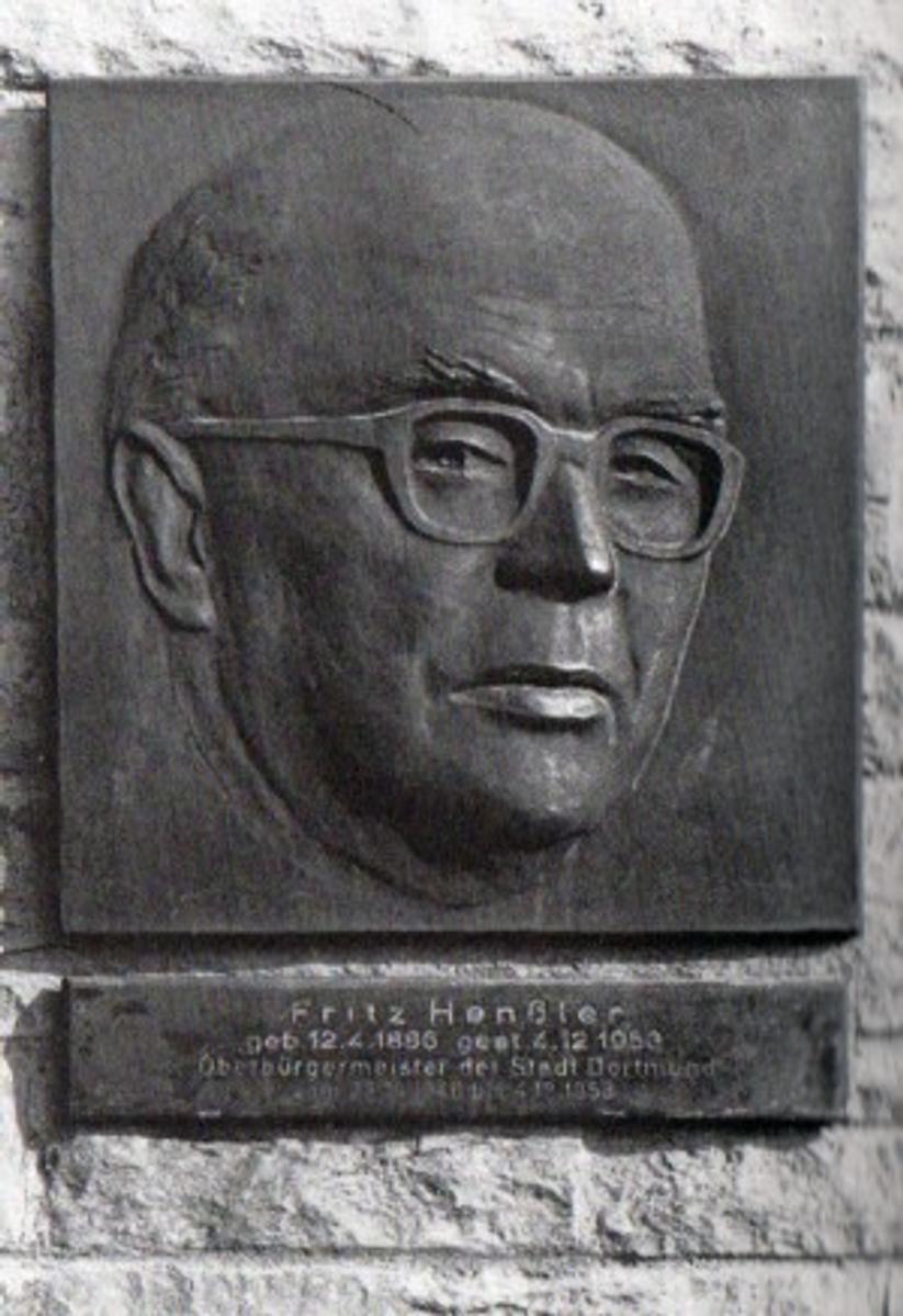 Gedenktafel für Fritz Henßler