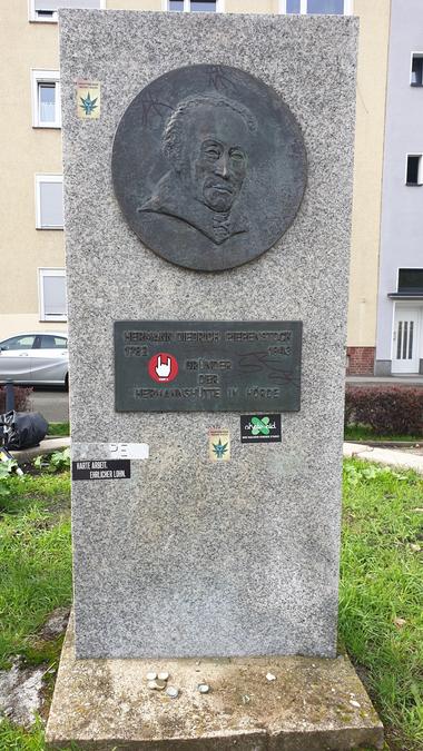 Porträt von Adolf Pape