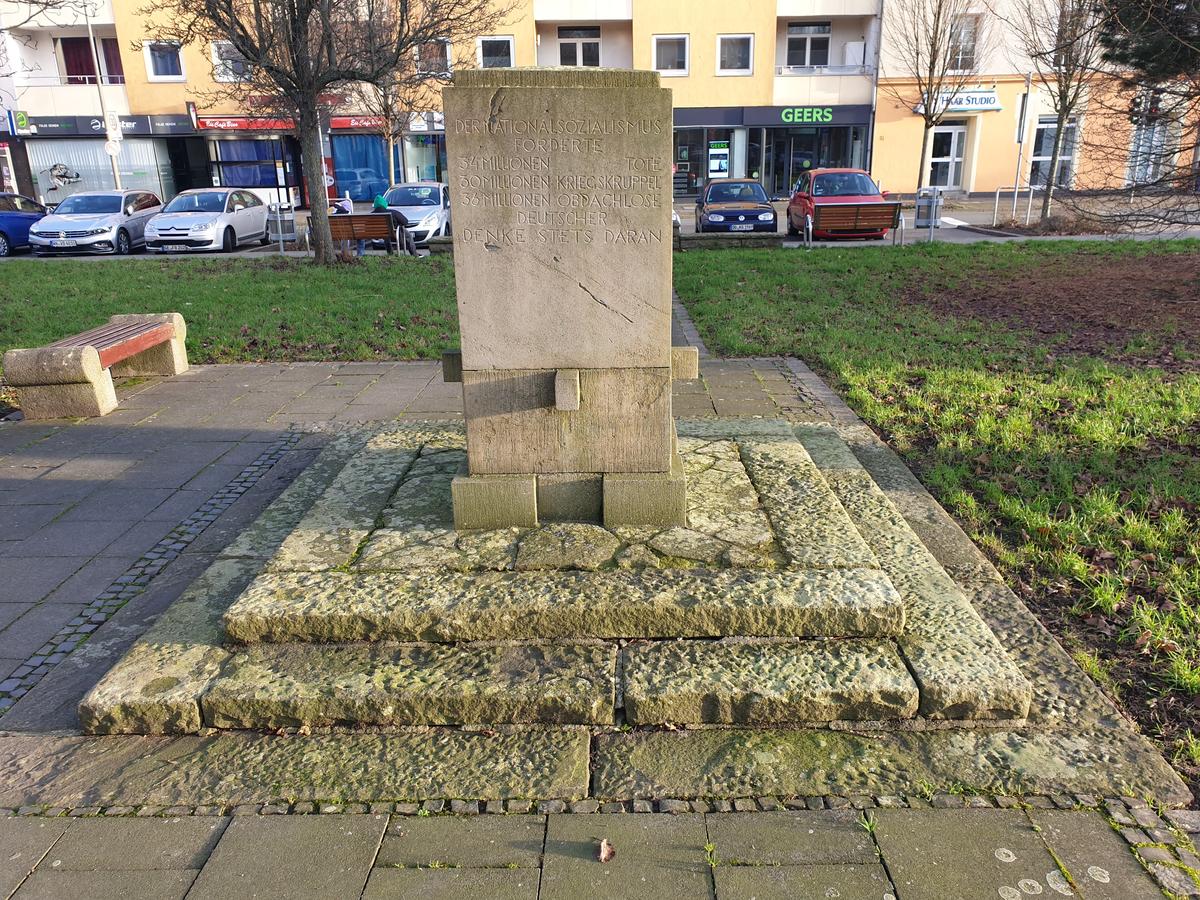 Ehrenmal für die Opfer des Zweiten Weltkriegs