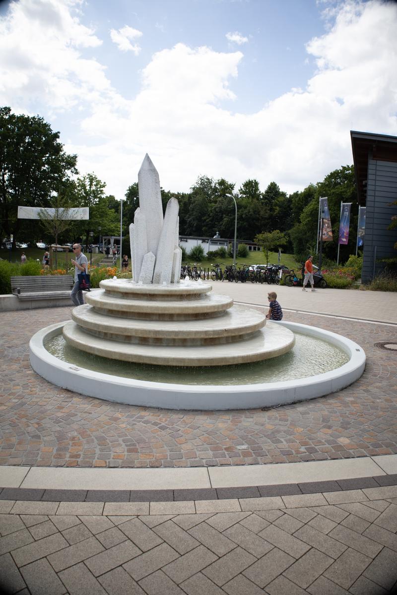 Salzkristall-Brunnen