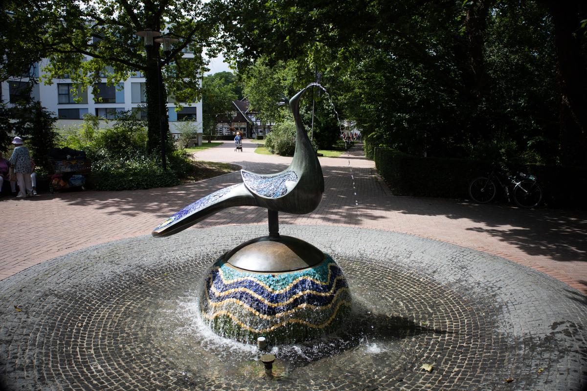 Die Fontäne (Pfauenbrunnen)