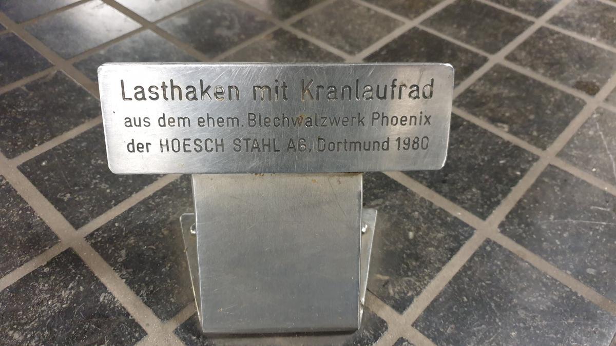 Lasthaken mit Kranlaufrad