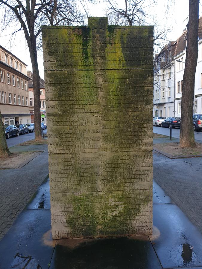 Kriegerdenkmal in Marten, Gefallene 1914-1918