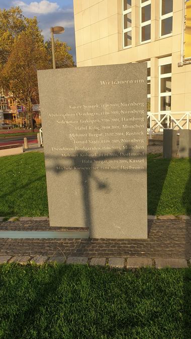 Mahnmal für NSU-Opfer