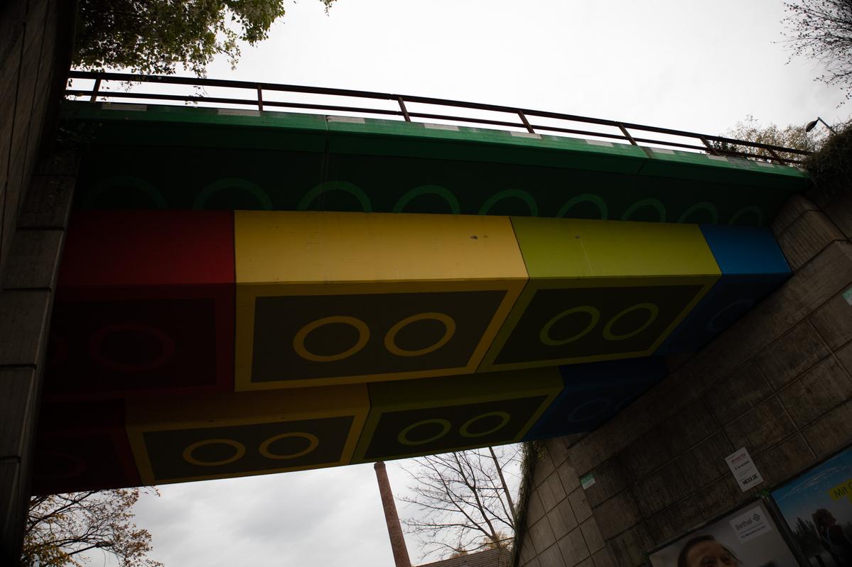 Lego-Brücke