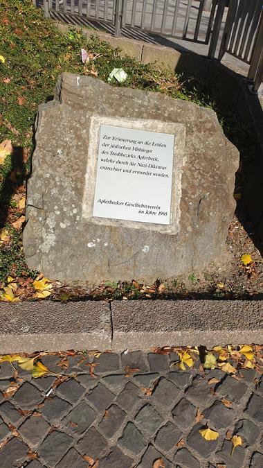 Gedenkstein für die Juden in Aplerbeck