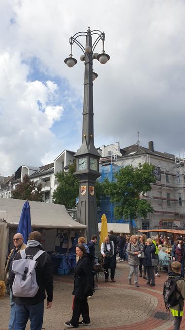 Uhrenkandelaber "Schlanke Mathilde"