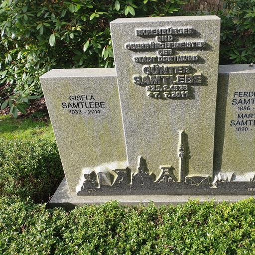 Ehrengrab Günter Samtlebe von Künstler:in unbekannt