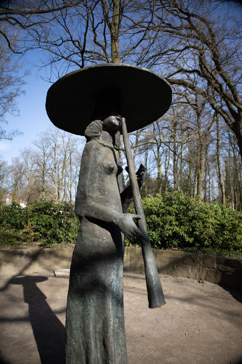 Flötenspielerin