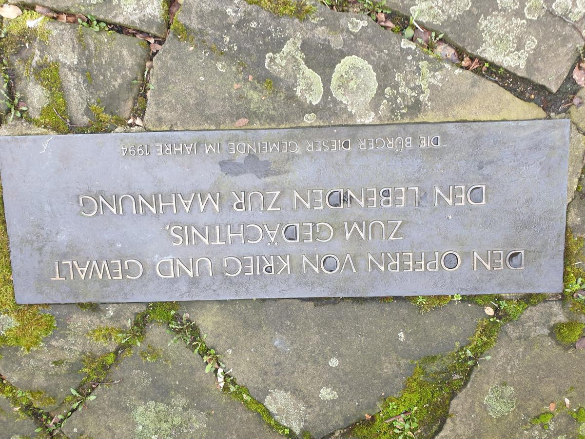 Mahnmal an der Bartholomäuskirche