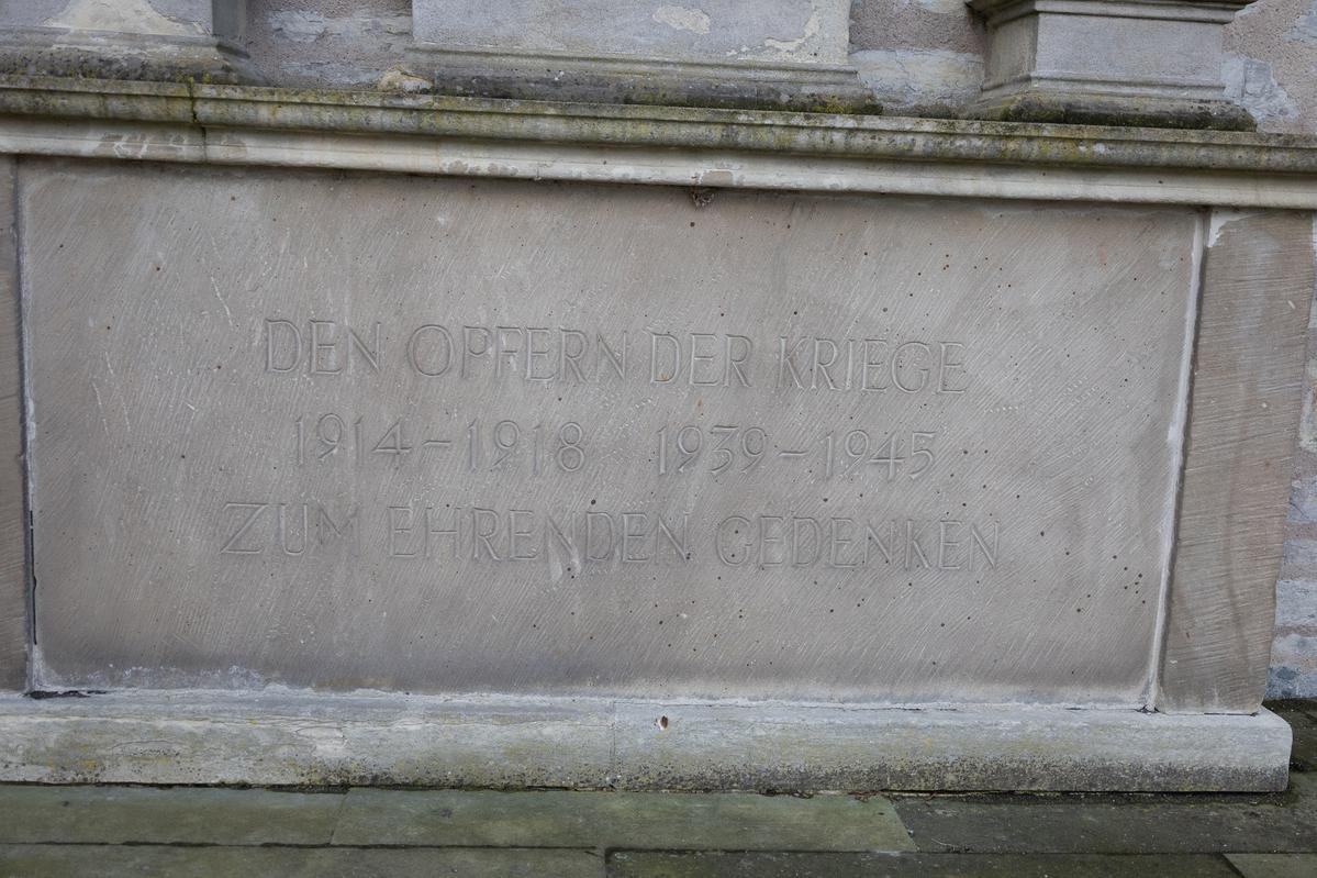 Den Opfern der Kriege in Benninghausen