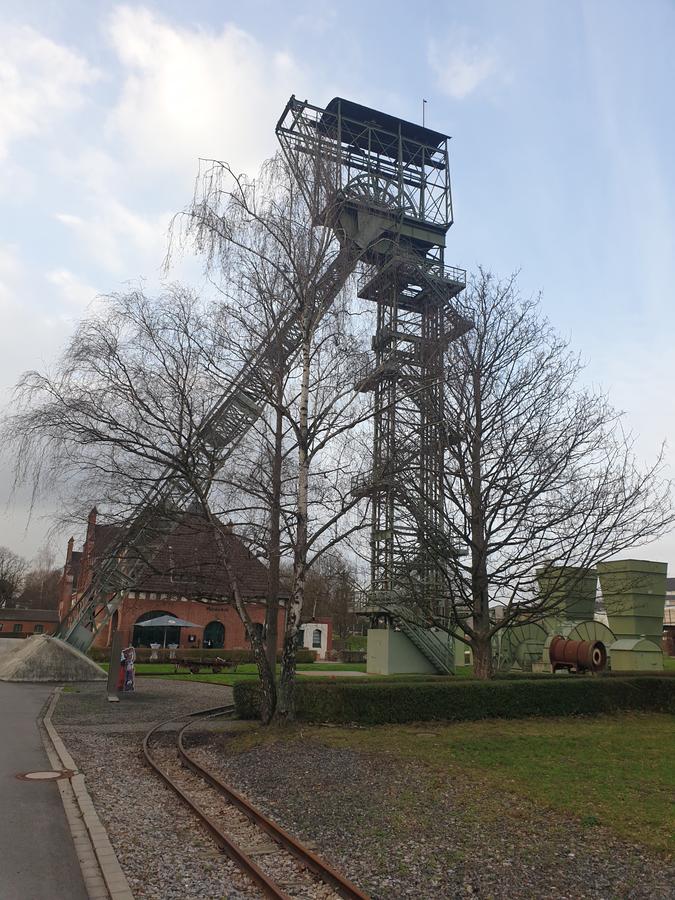 Fördergerüste des Bergwerks Zollern II/IV