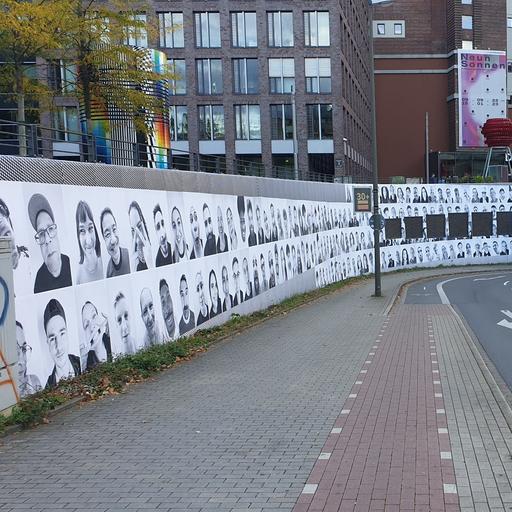 "Dortmund is watching you" von JR + Weitere