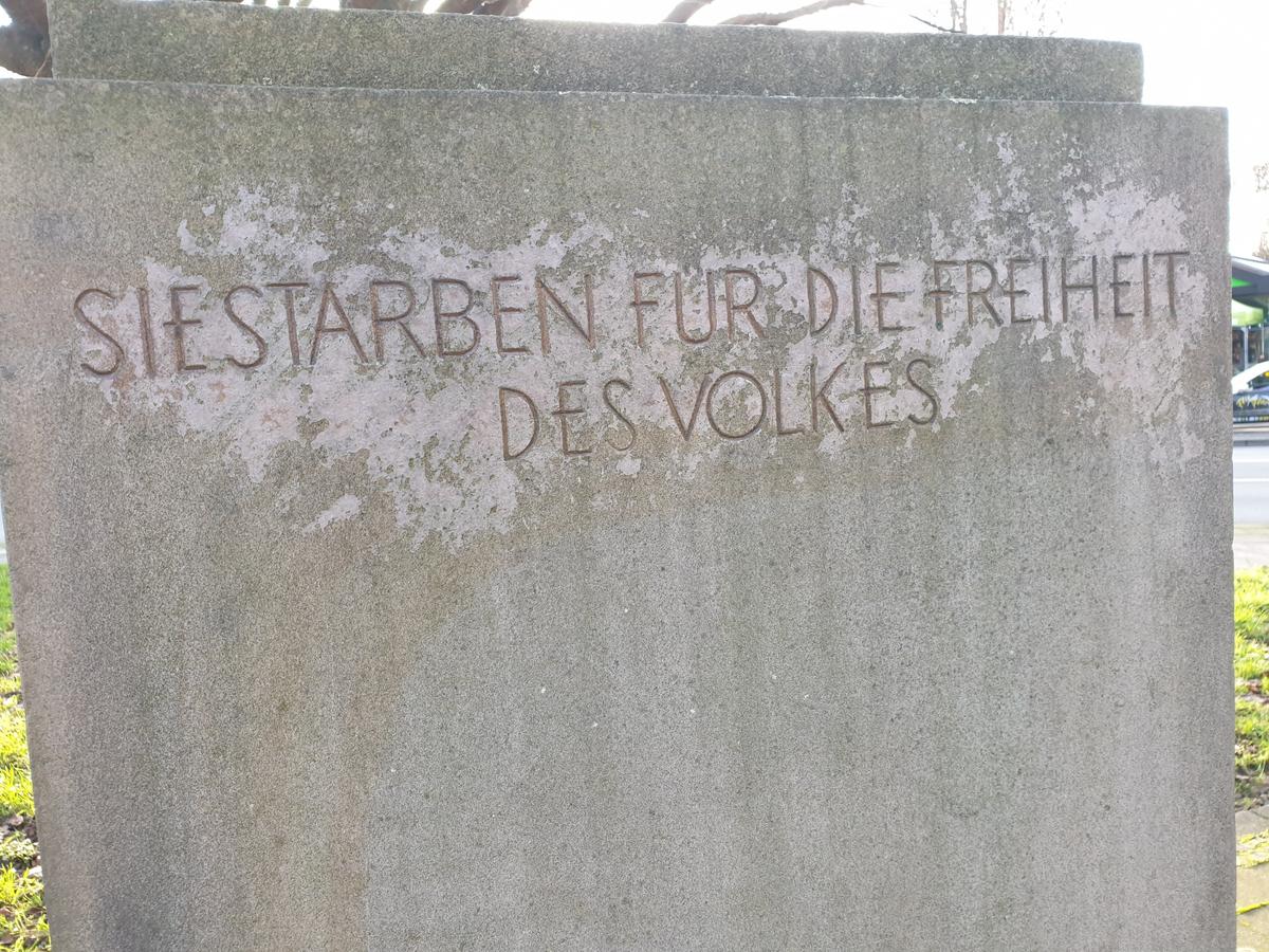 Ehrenmal für die Opfer des Zweiten Weltkriegs