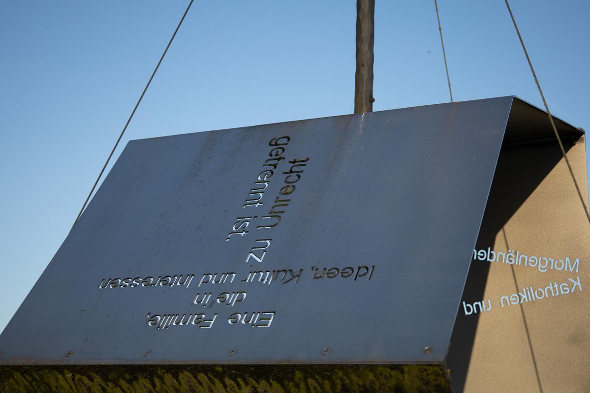 Wortskulptur Martin Luther King