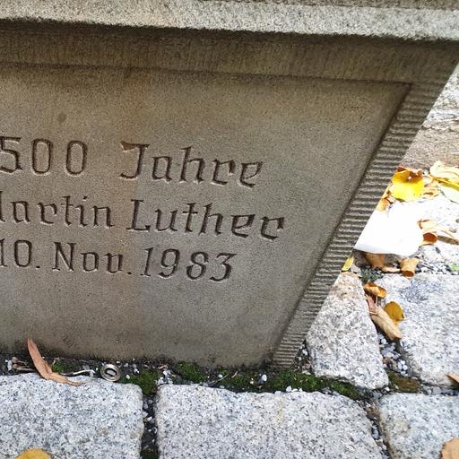 Gedenkstein für Martin Luther von Grabmale Wüstefeld
