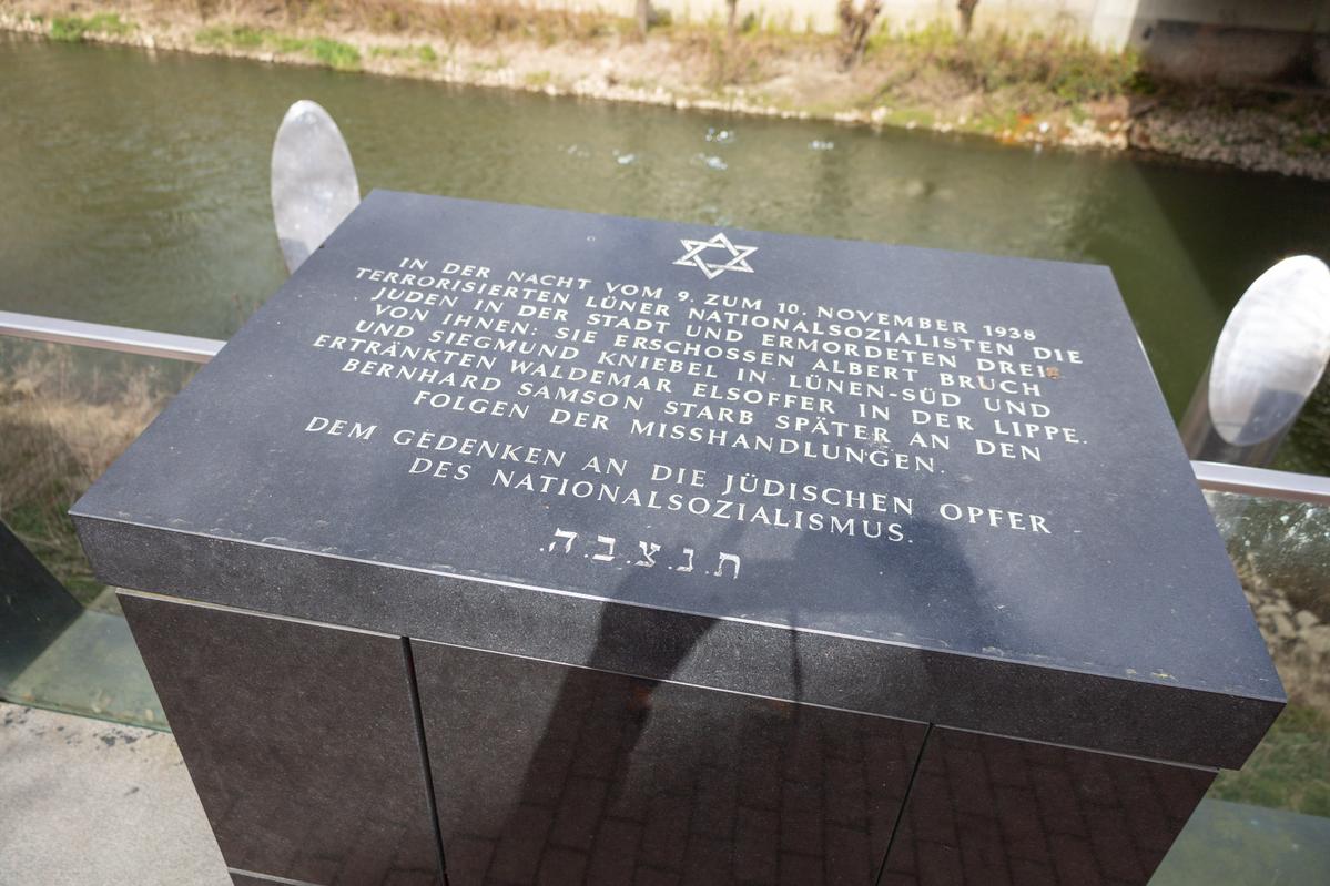 Mahnmal zum Progrom 1938