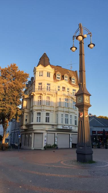 Uhrenkandelaber "Schlanke Mathilde"