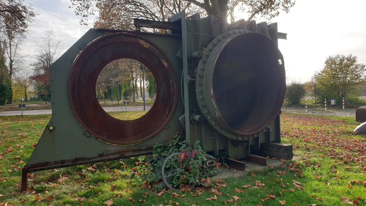 Gichtgas-Brillenschieber