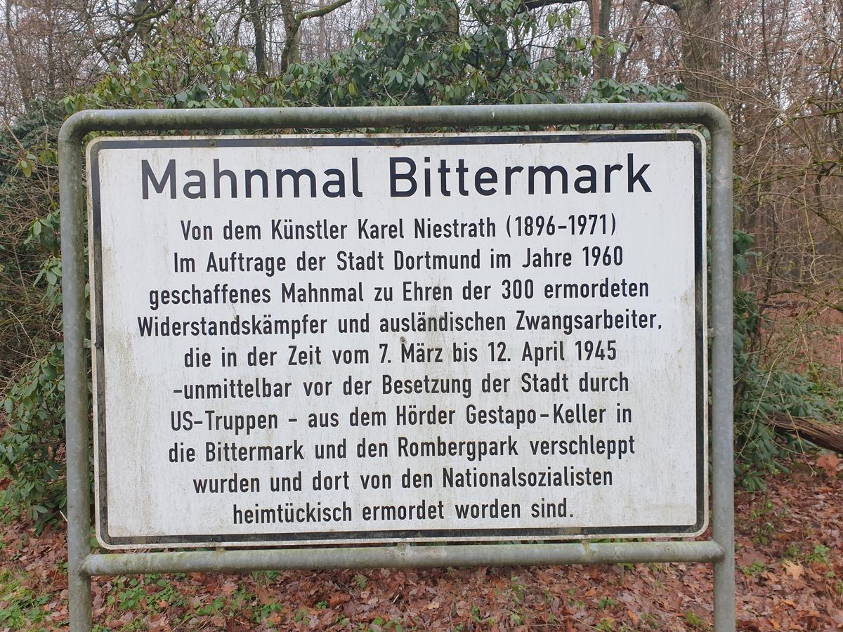 Antifaschistisches Mahnmal Bittermark