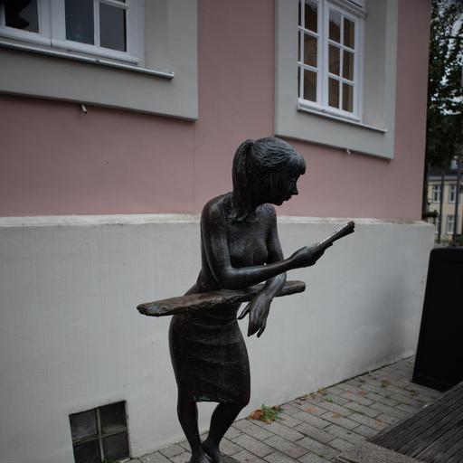 Die Lesende von Jürgen Ebert