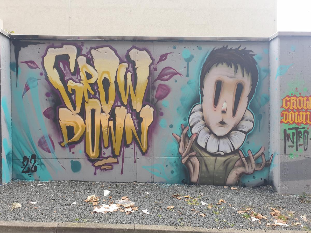 GROW DOWN