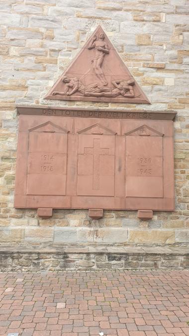 Ehrenmal für die Opfer der Weltkriege