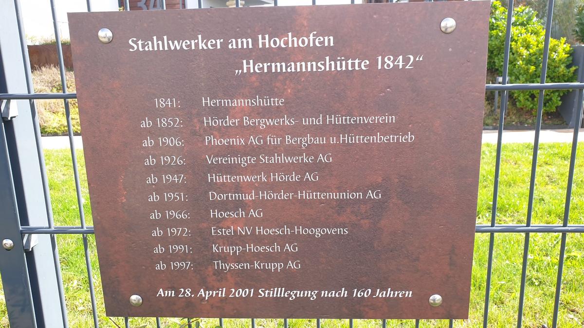 Stahlwerker am Hochofen der Hermannhütte 1842
